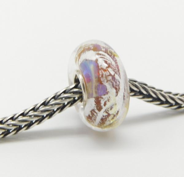 Halo Earthbead Snow - Elfbeads Glas - Originalfoto